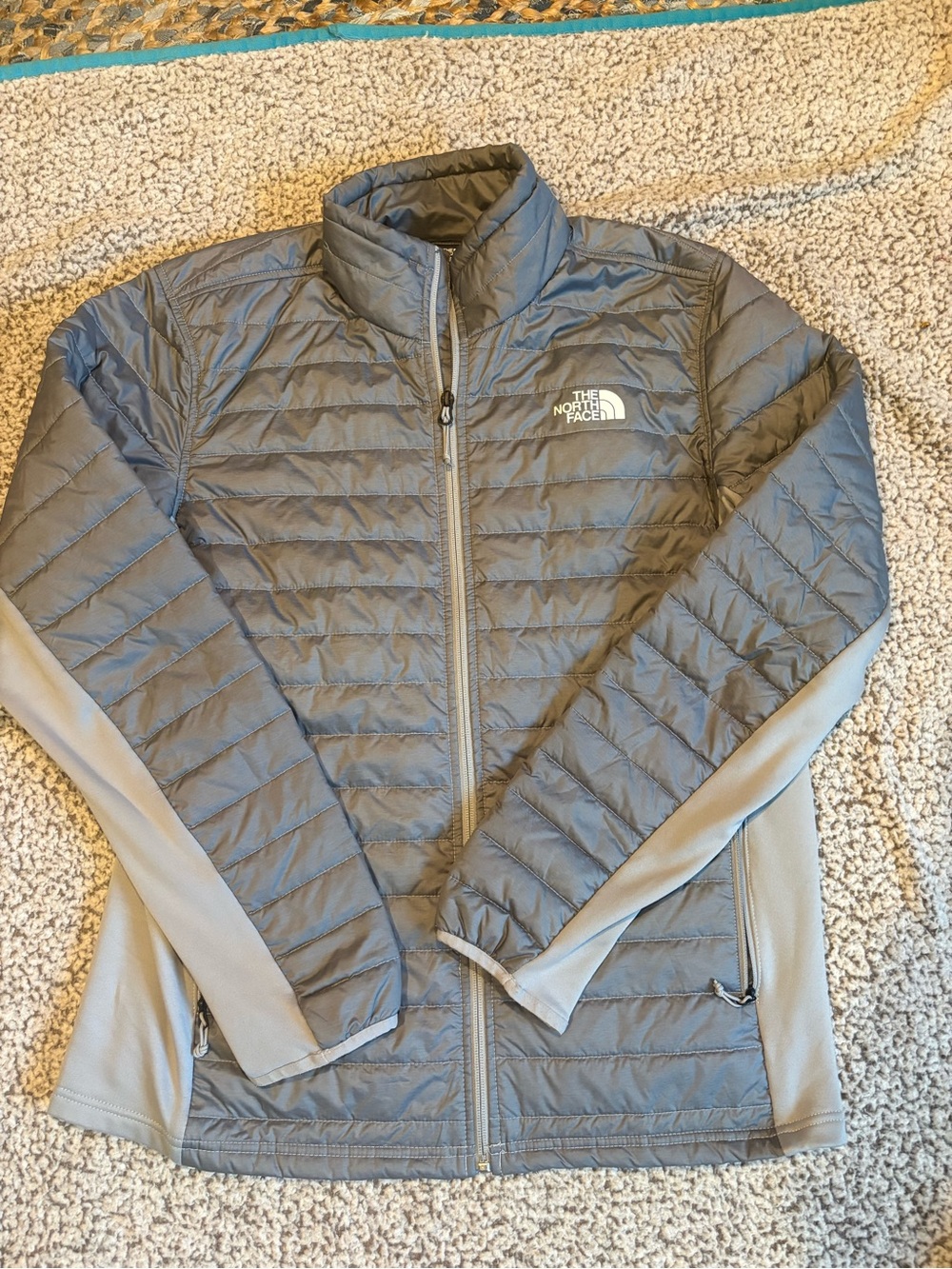 The North Face Men's Canyonlands Hybrid Jacket Grey/Smocked Pearl Size Large